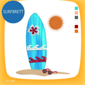 Stickdatei: Surfbrett 21.1.1.0204