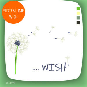 Stickdatei: Pusteblume Wish 21.1.1.0407