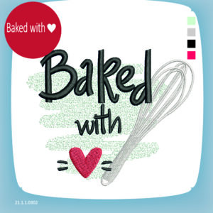 Stickdatei: Baked with Love 21.1.1.0302